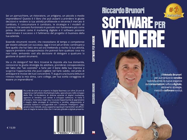 Riccardo Brunori: Bestseller il libro di Software Per Vendere sull’importanza di soddisfare le esigenze del consumatore digitale