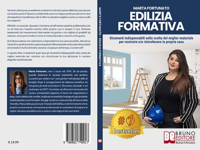Edilizia Formativa: Bestseller il libro di Marta Fortunato sull’importanza di scegliere i materiali corretti per la propria casa