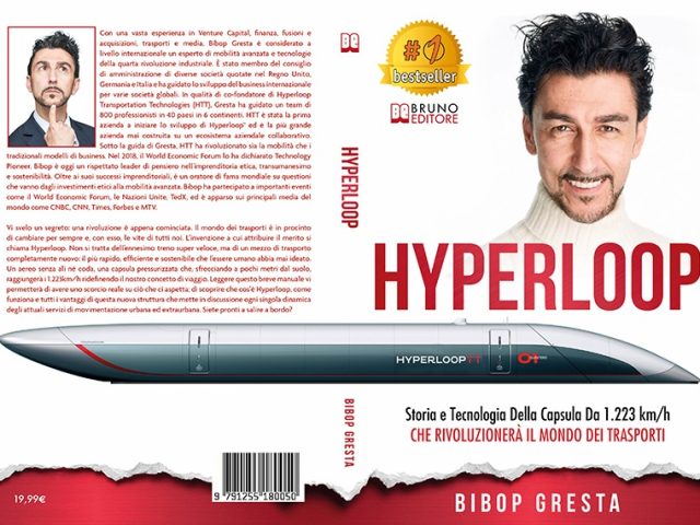 Hyperloop: Bestseller il libro di Bibop Gresta sulla rivoluzione nel mondo dei trasporti