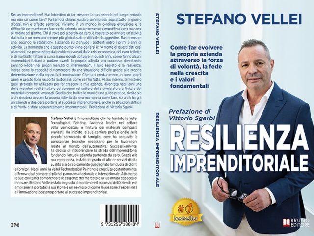 Resilienza Imprenditoriale: Bestseller il libro di Stefano Vellei sulla resilienza come chiave per la rinascita imprenditoriale