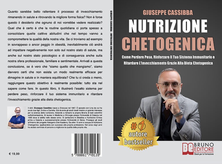 Giuseppe Cassibba, Nutrizione Chetogenica: Il Bestseller che insegna come dimagrire con la dieta chetogenica