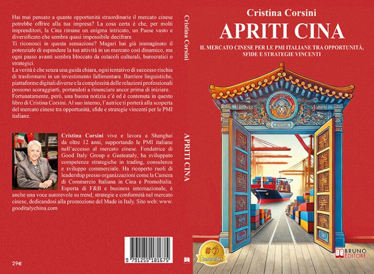 Apriti Cina: Bestseller il libro di Cristina Corsini sull’importanza dell’internazionalizzazione aziendale nel mercato cinese