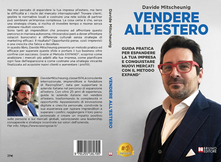 Vendere All’Estero: Bestseller il libro di Davide Mitscheunig sull’importanza della pianificazione strategica in ottica di internazionalizzazione aziendale