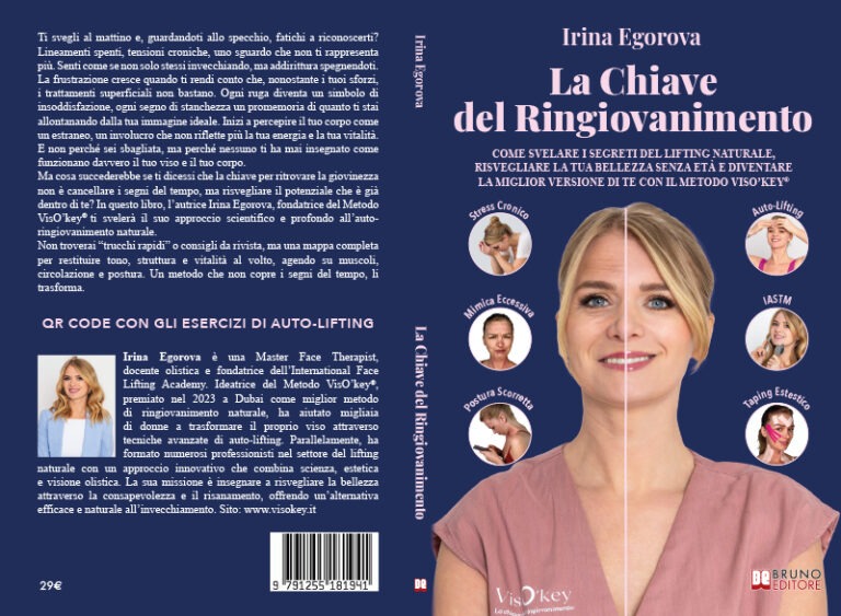 La Chiave Del Ringiovanimento: il libro di Irina Egorova sull’importanza dell’auto-lifting per una bellezza senza età