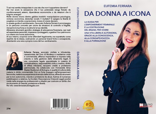 Da Donna A Icona: Bestseller il libro di Eufemia Ferrara sull’importanza dell’empowerment femminile per vivere in completa autonomia