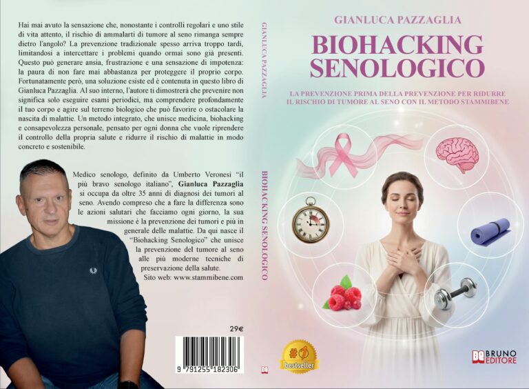 Biohacking Senologico: Bestseller il libro di Gianluca Pazzaglia sull’importanza di imparare a comprendere i segnali del corpo in chiave medica