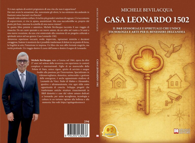 Casa Leonardo 1502: Bestseller il libro di Michele Bevilacqua sull’importanza degli ostacoli come opportunità di crescita personale e spirituale
