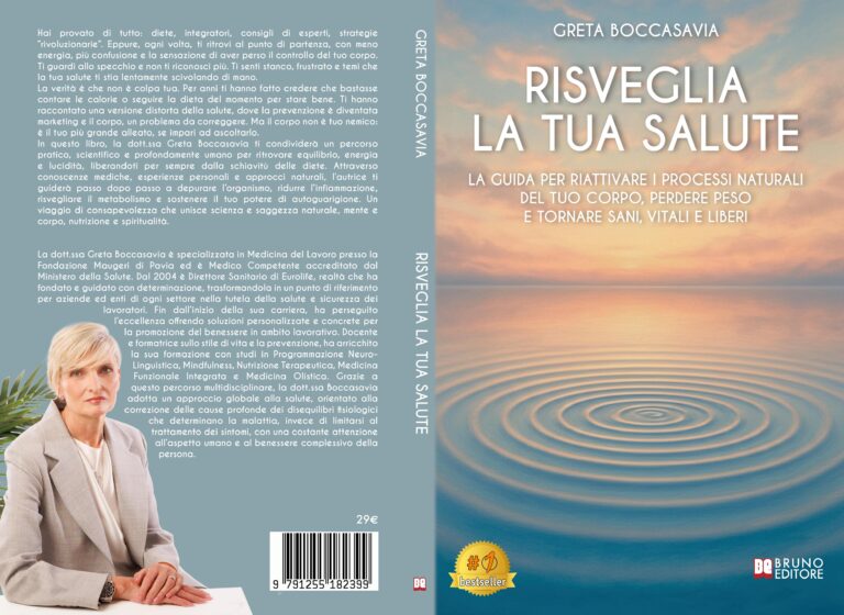 Risveglia La Tua Salute: Bestseller il libro di Greta Boccasavia sull’importanza di una corretta alimentazione per vivere sani e pieni di energia