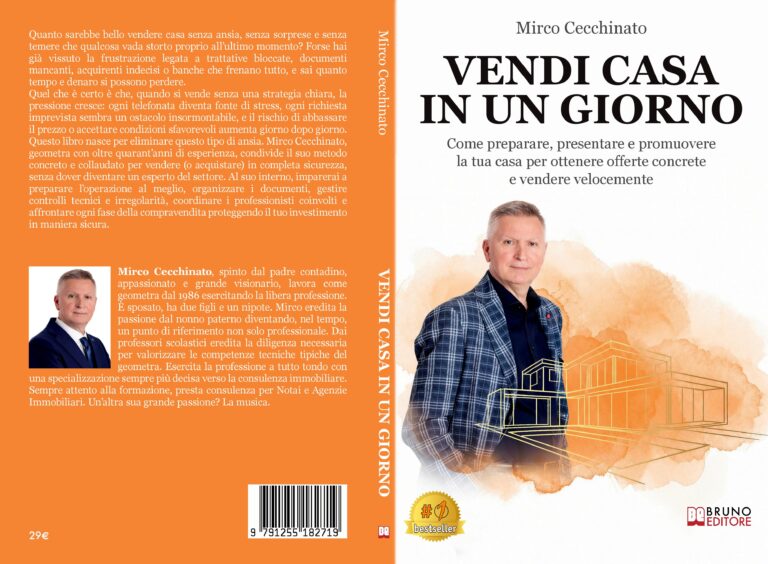 “Vendi Casa In Un Giorno”: Mirco Cecchinato presenta il libro che spiega l’importanza di pianificare una vendita immobiliare di successo con una strategia chiara