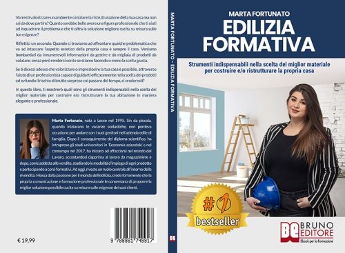 Edilizia Formativa: Bestseller il libro di Marta Fortunato sull’importanza di scegliere i materiali corretti per la propria casa