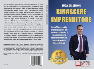 Luca Salomone, Rinascere Imprenditore: il Bestseller sull’importanza di tracciare la strada del successo personale e professionale