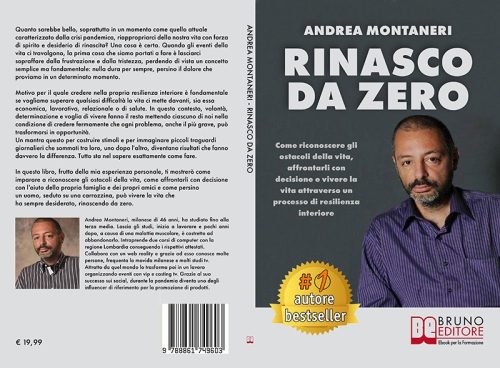 Rinasco Da Zero: Bestseller il libro di Andrea Montaneri sull’importanza di saper affrontare le sfide con il giusto mindset