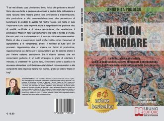 Anna Rita Poddesu, Il Buon Mangiare: Il Bestseller che insegna come valorizzare i prodotti del Made In Italy