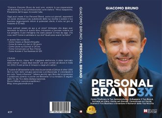 Personal Brand 3X: Bestseller il libro di Giacomo Bruno sull’importanza di sviluppare un personal brand in 12 mesi