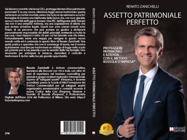 Assetto Patrimoniale Perfetto: Bestseller il libro di Renato Zanichelli sull’importanza del controllo totale della propria impresa
