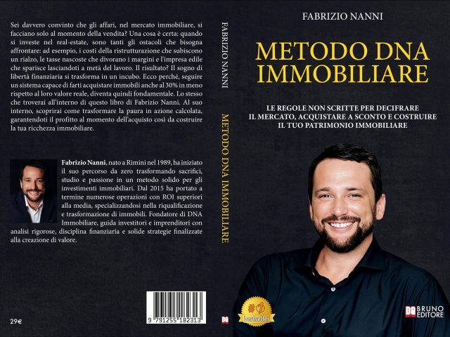Metodo DNA Immobiliare: Bestseller il libro di Fabrizio Nanni sull’importanza di acquistare immobili al 30% in meno rispetto al valore reale
