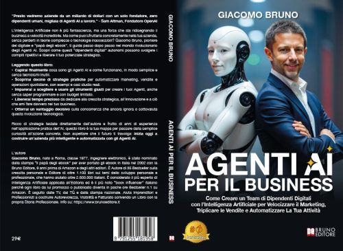 AGENTI AI: il libro di Giacomo Bruno sui Dipendenti Digitali per Marketing, Vendite e Operazioni