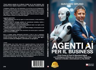 AGENTI AI: il libro di Giacomo Bruno sui Dipendenti Digitali per Marketing, Vendite e Operazioni