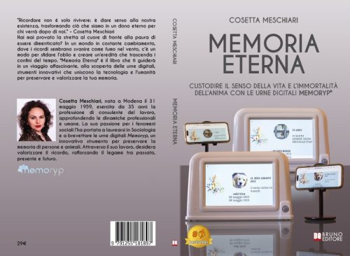 Memoria Eterna: Bestseller il libro di Cosetta Meschiari sull’innovazione tecnologica per la conservazione della memoria