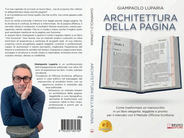 Architettura Della Pagina: il libro di Giampaolo Luparia sull’importanza della progettazione editoriale per creare libri professionali